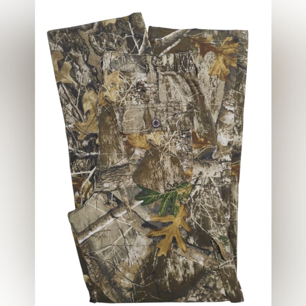 Real Tree Edge Men's Camo Pants Sz 28-30 Trousers Hunter Fishing Cargo